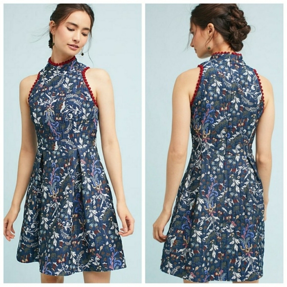 Anthropologie Dresses & Skirts - Anthropologie Brooklyn Jacquard Dress Size 10